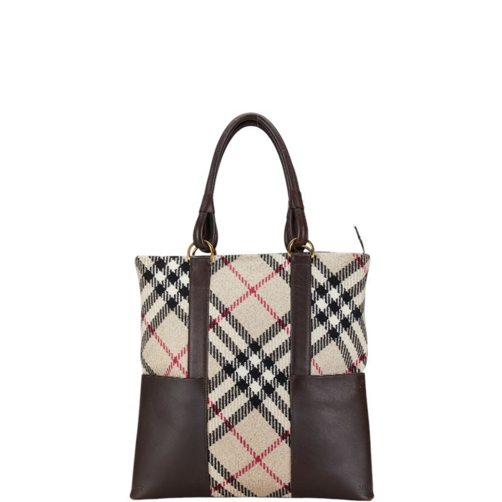 Burberry Plaid Quilted Shoulder Bag